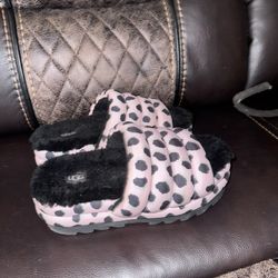 Platform Ugg Slides 