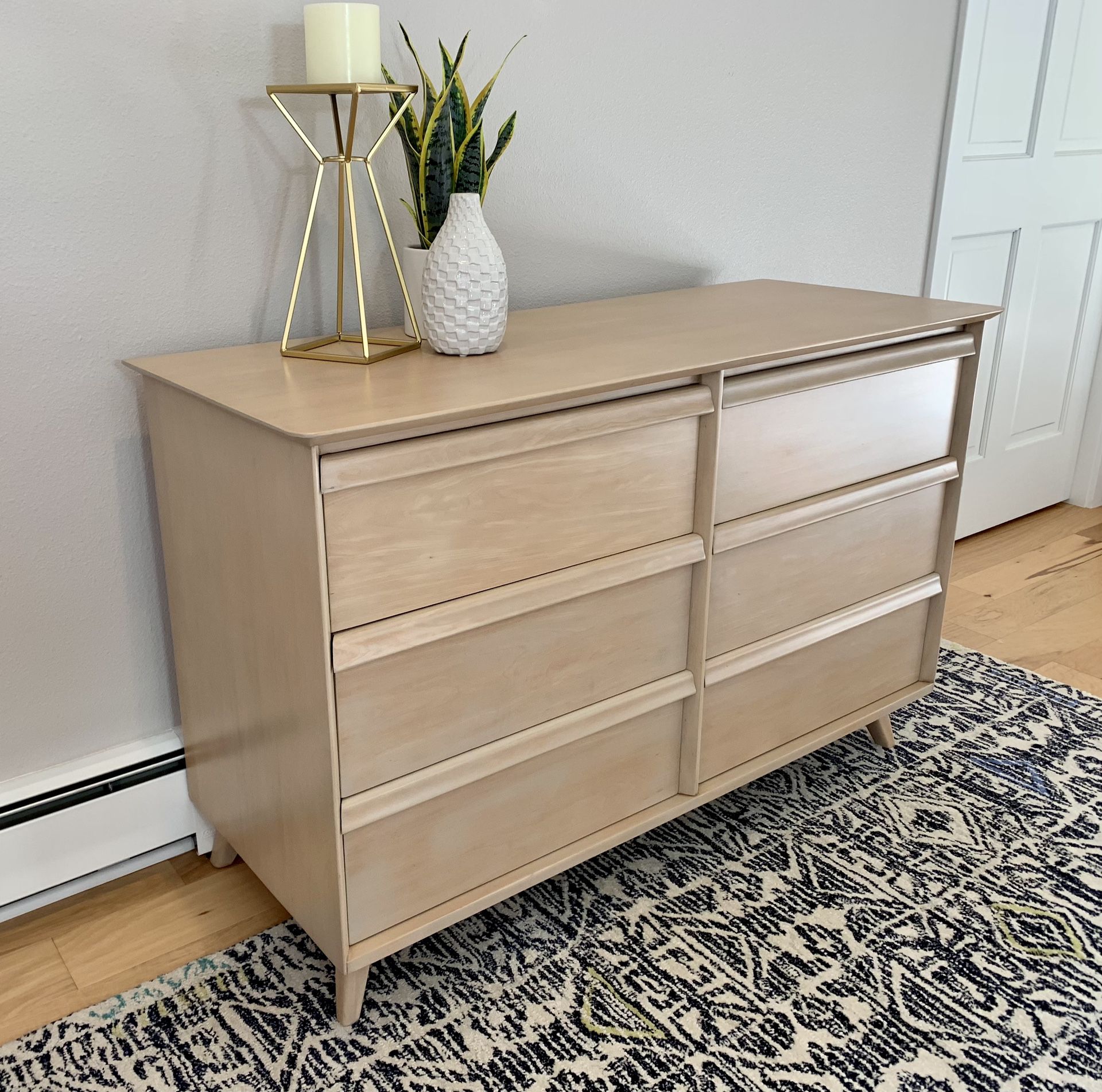 Refinished MCM Dresser *Delivery available*