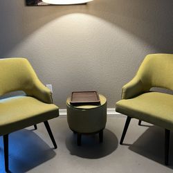 Side Chairs And Table
