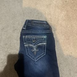 Women Rock Revival Jeans Size 27