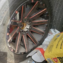 20 inch rims with brand new destination le3 tires