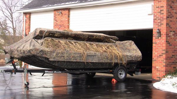 14' quick flip mud buddy boat blind for Sale in Boise, ID - OfferUp