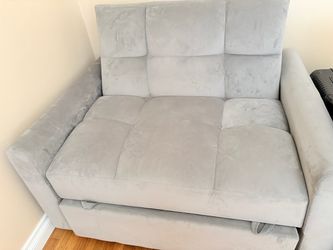 Grey sleeper couch - full size