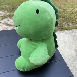 Green dinosaur plush stuffed animal weighted squishy