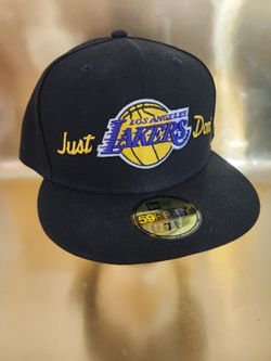 New Era X Just Don Los Angeles Lakers 59FIFTY Fitted Hat Size 7 3/4