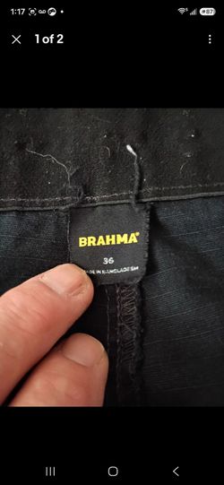 Brahma Black Pants Size 36