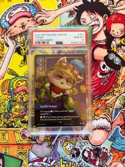 2025 Riftbound Origins EN Teemo #307 Overnumber PSA 10 Gem Mint 10