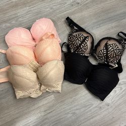 Push Up Bra 30A/32A Add Two Cup Sizes