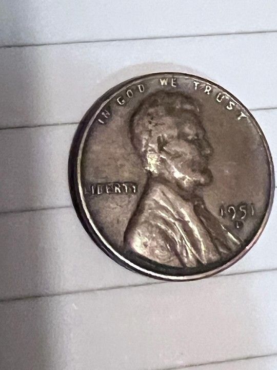 1951 D Mint Wheat Penny