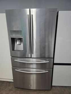 Samsung stainless steel four door refrigerator