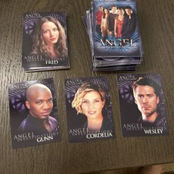 Angel Season Four Tv Show Collector Card Set Buffy The Vampire Series