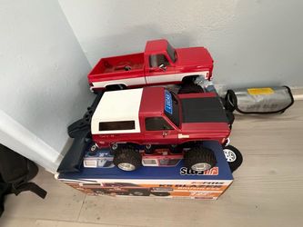 Fms fcx blazer pro and fcx 18 k10 both upgraded.