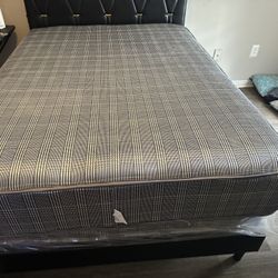 Full Size Bed And Bed Frame For Sale 