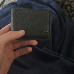 Black Coach Wallet