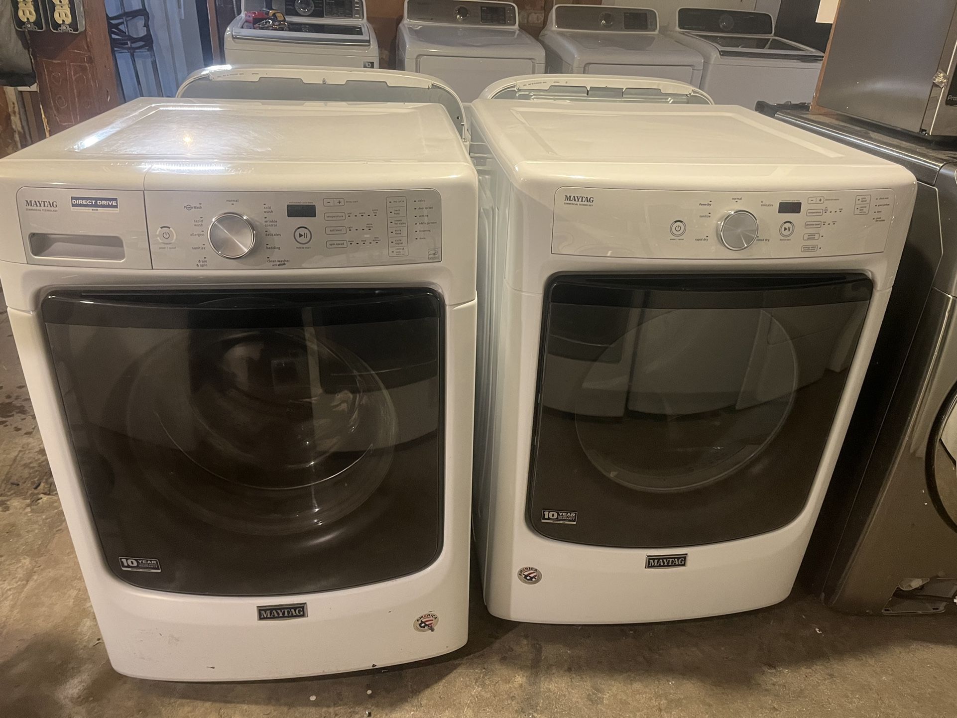 Maytag washer and dryer set for sale in seattle wa offerup