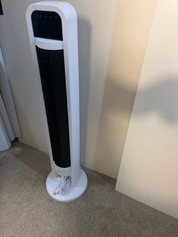 Hot? OmniBreeze Tower Fan with Oscillation, and remote. May be more than one available