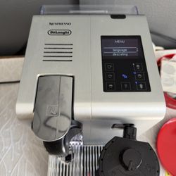 Nespresso Delonghi Machine. Compatible With Original Capsule  Size 