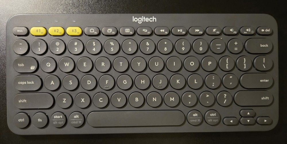 Logitech K380 Pebble Multi-Device Bluetooth Keyboard