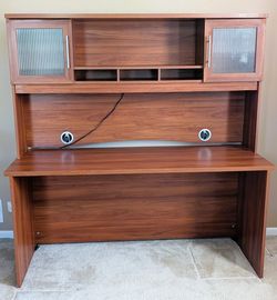 Desk with Hutch.