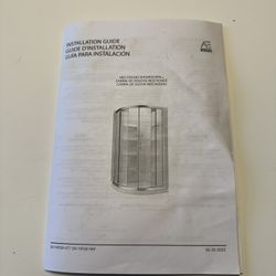 A&E Corner Shower Kit