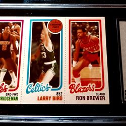 1980 LARRY BIRD ROOKIE CARD 