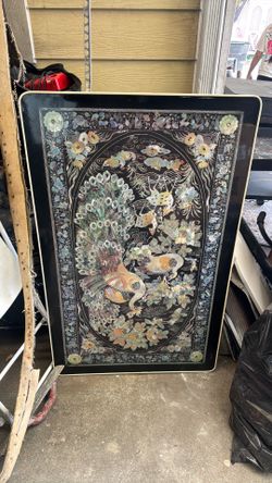 Japanese Koi folding table