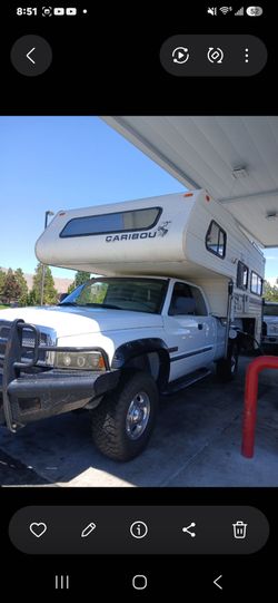 Fleetwood Caribou 10'6 Cab Over Camper