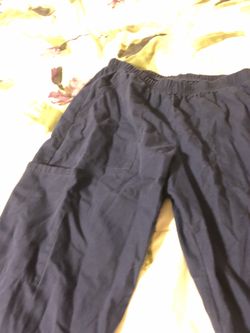 Women’s navy blue small scrub pants