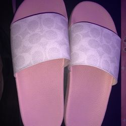 Coach Udele Sport Slide In Signature Canvas 