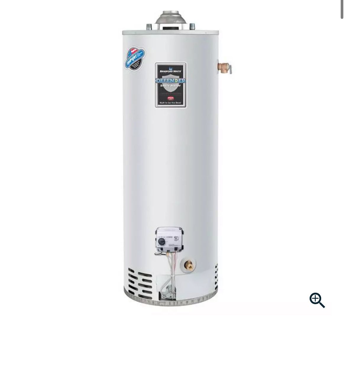 Bradford White Gas Water Heater 