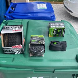 Bike Tire and 2tubes Slime