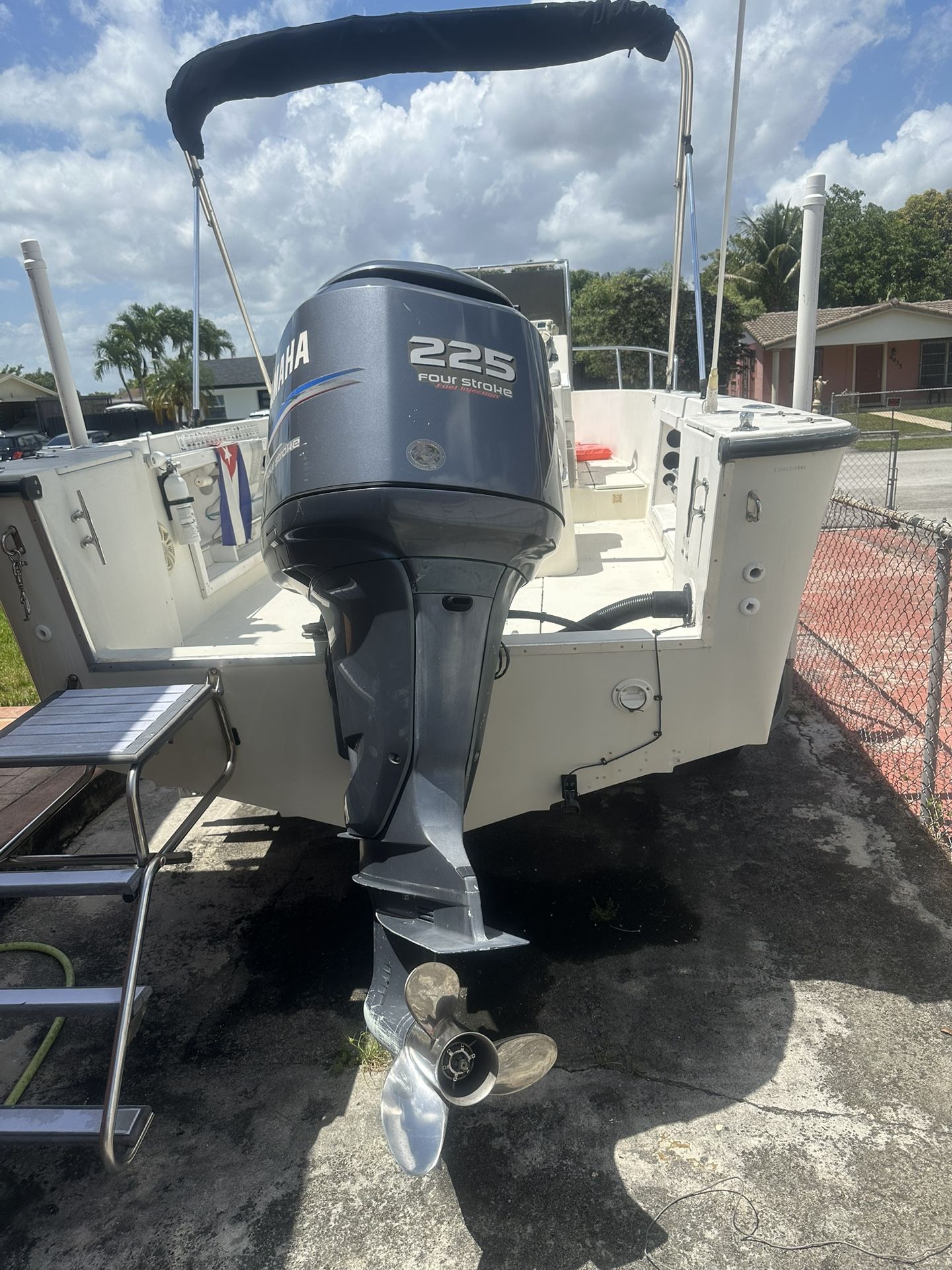 22 Feet Biddison Open Fishermen 