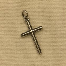 James Avery Petite Elegant Cross Charm Pendant 