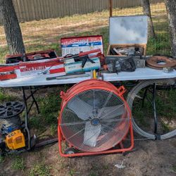 Power Tools, Trimmers, Steel Cable, Wench, ECT 