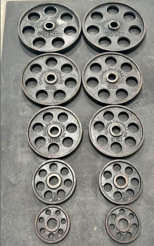 Tijuana Barbell Olympic Weight Plate Set