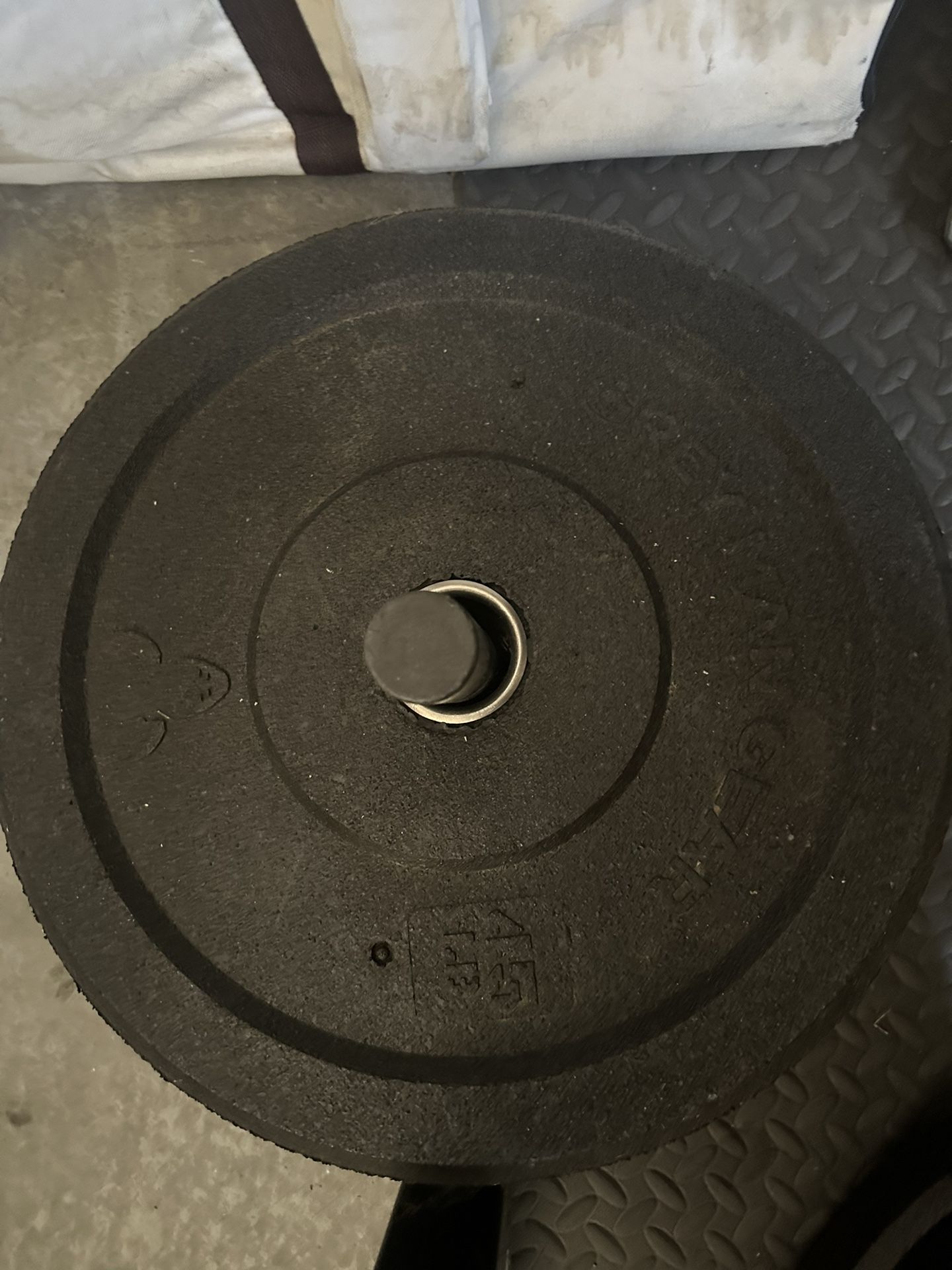 Weight Lifting Bumper Plates