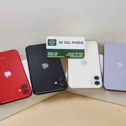 iPhone 11 64 GB Unlocked For Any Carrier | Any Color 