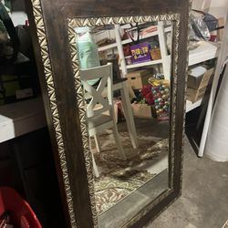 Solid Mahogany Mirror Pier One 