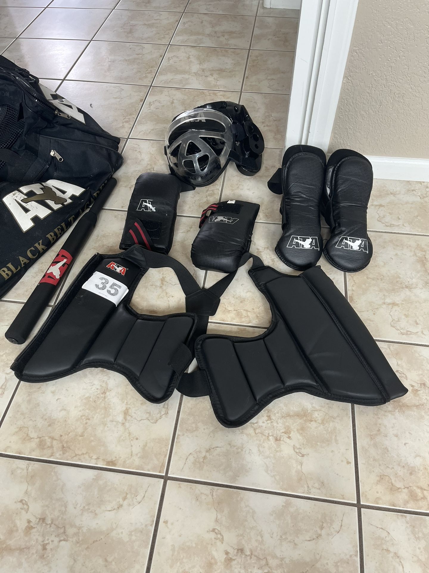 Used Official ATA Taekwondo Sparring Gear!