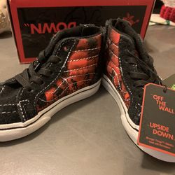 Toddler Stranger Things High top Vans 