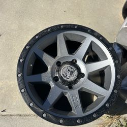 Dodge, Chevy 5 Lug 18 Inch Icon Rims Set Of 4