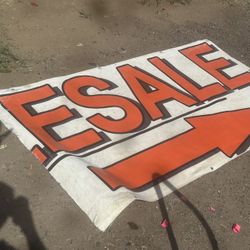 SALE POSTER ATTENTION