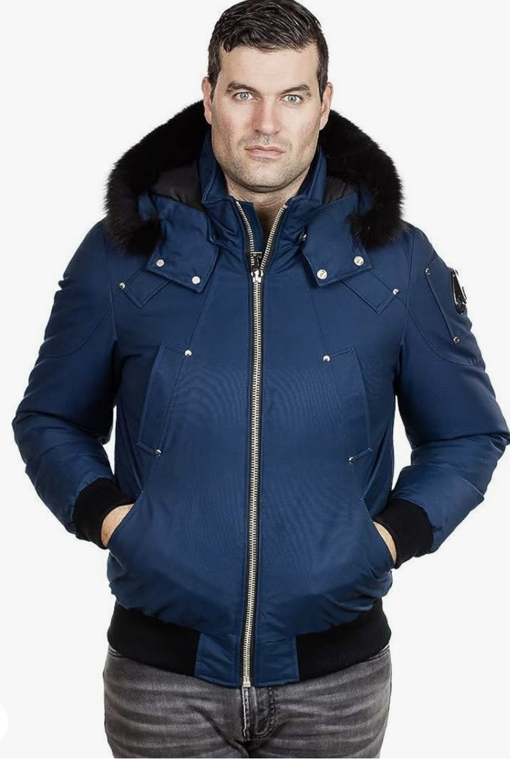 Moose Knuckles Men's Ballistic Bomber Jacket