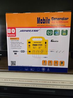 *New* Monerator Mobil Generator 80 Watt