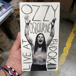 Vintage 2002 Ozzy Osbourne VHS-Live at Budokan Black Sabbath