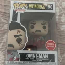 Invincible Television Series: Omni-Man #1500 Funko Pop. GameStop Exclusive.