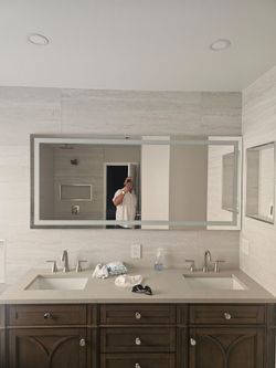 2 Dokes frameless led vanity mirror