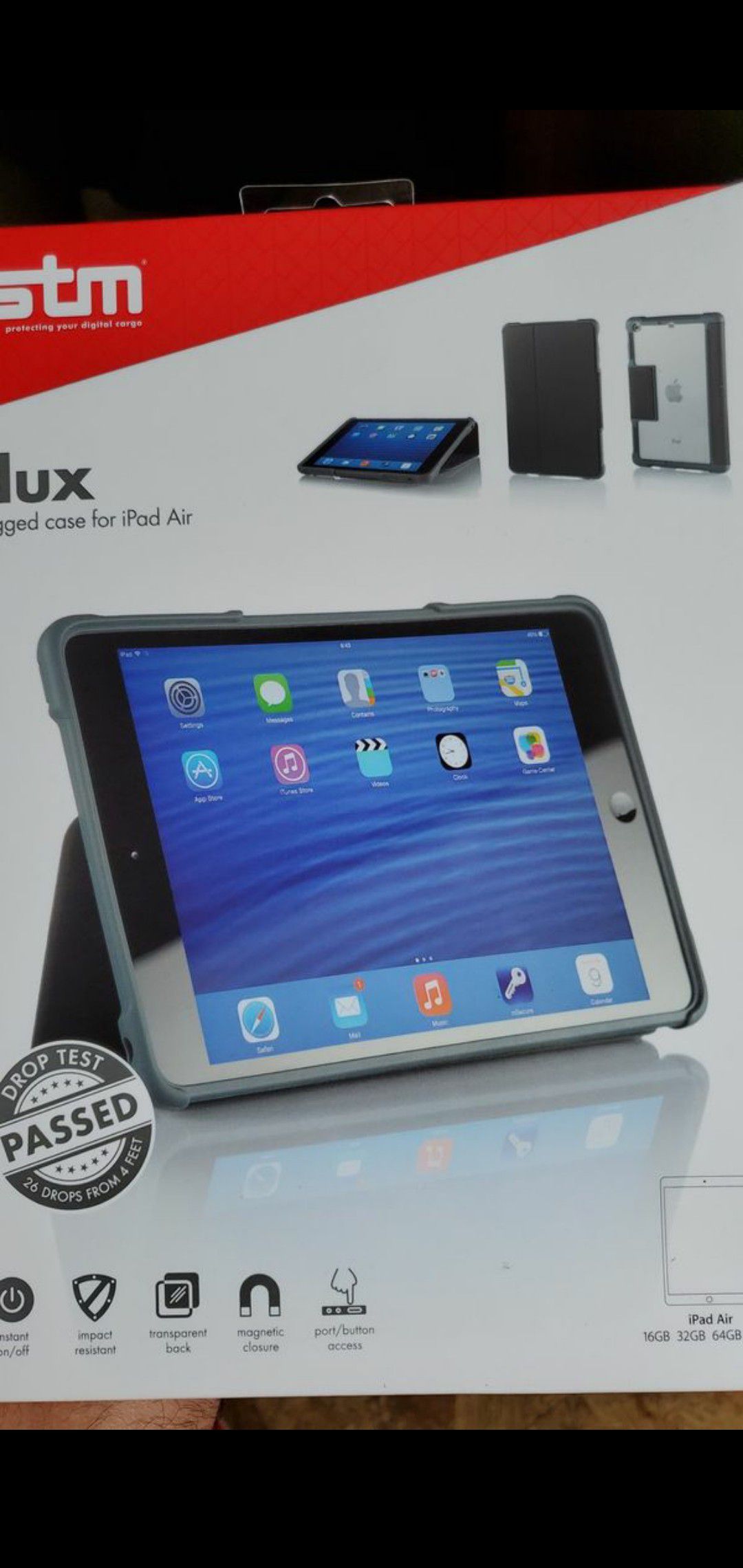 Stm dux ragged case for iPad air
