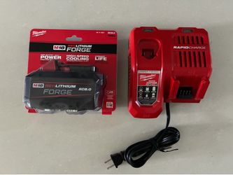 Milwaukee battery and charger