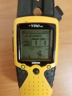 penitencia Regreso intervalo Garmin Rino 110 and 120 GPS walkie talkie for Sale in Pembroke Pines, FL -  OfferUp